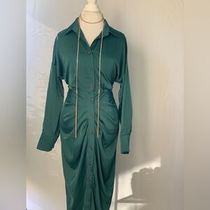 BTFBM Green Dress. Size Medium.